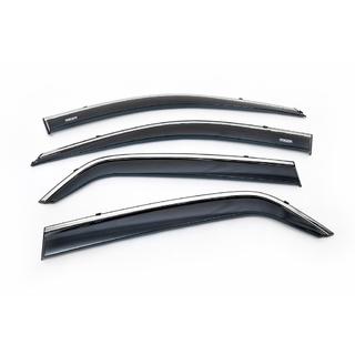 Raamwindschermen met chromen sierlijst (set van 4, Niken) Kia Sportage 2004–2010 foto 4