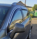 Chevrolet Captiva 2006–2019 Raamwindschermen met chromen sierlijst (set van 4, Niken) foto 4