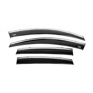 Raamwindschermen met chromen sierlijst (set van 4, Niken) Honda CRV 2012–2016 foto 3