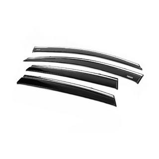 Raamwindschermen met chromen sierlijst (set van 4, Niken) Honda CRV 2012–2016 foto 4