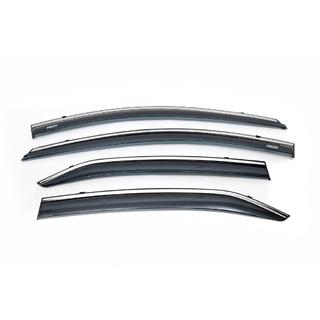 Raamwindschermen met chromen sierlijst (set van 4, Niken) Toyota Corolla 2013–2019 foto 3
