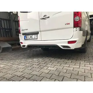 Achterbumperdiffuser V2 (spuitklaar) Mercedes Sprinter W906 2006–2018 foto 3