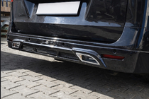 Mercedes Vito/V-klasse W447 2014– Achterbumperdiffuser V2 (spuitklaar) foto 2