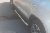 Seat Ateca 2016– Fullmond side steps (set van 2, aluminium) foto 3