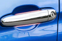 BMW 5 Serie E60/E61 2003–2010 Deurgreep covers (set 4 stuks, RVS) foto 1