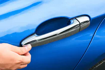 BMW 5 Serie E60/E61 2003–2010 Deurgreep covers (set 4 stuks, RVS) foto 4