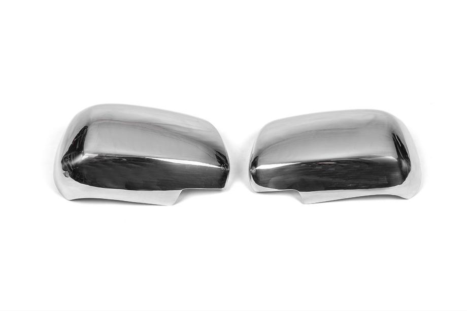 Toyota Hilux 2006–2015 RVS spiegelkappen (set van 2) OmsaLine - Italiaans roestvrij staal Foto 2
