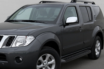 Nissan Pathfinder R51 2005–2014 Spiegelkappen (set van 2, kunststof) foto 1
