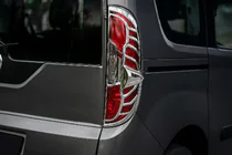 Fiat Doblo II 2010–2022 Chroom achterlichtcovers (2015↗, 2 stuks, kunststof) foto 1