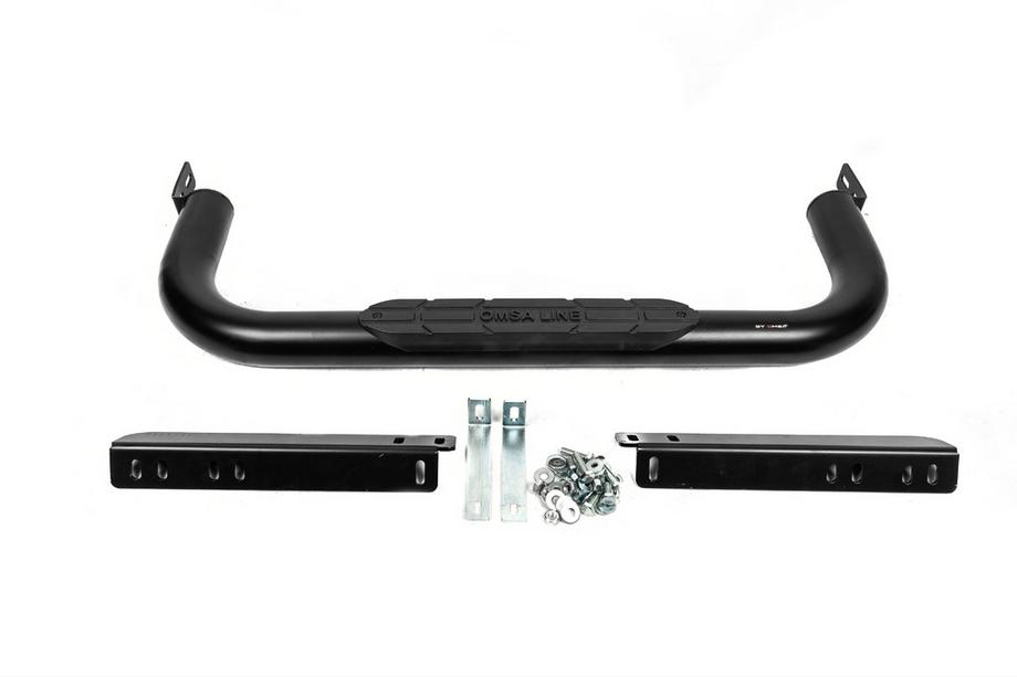 Volkswagen Amarok 2010–2022 Omsa achterbeschermbeugel (zwart) Foto 2