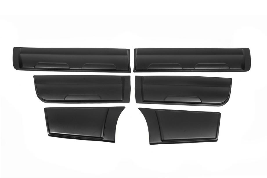 Toyota Hilux 2015– Deurlijsten Meliset (6 stuks, ABS) Image