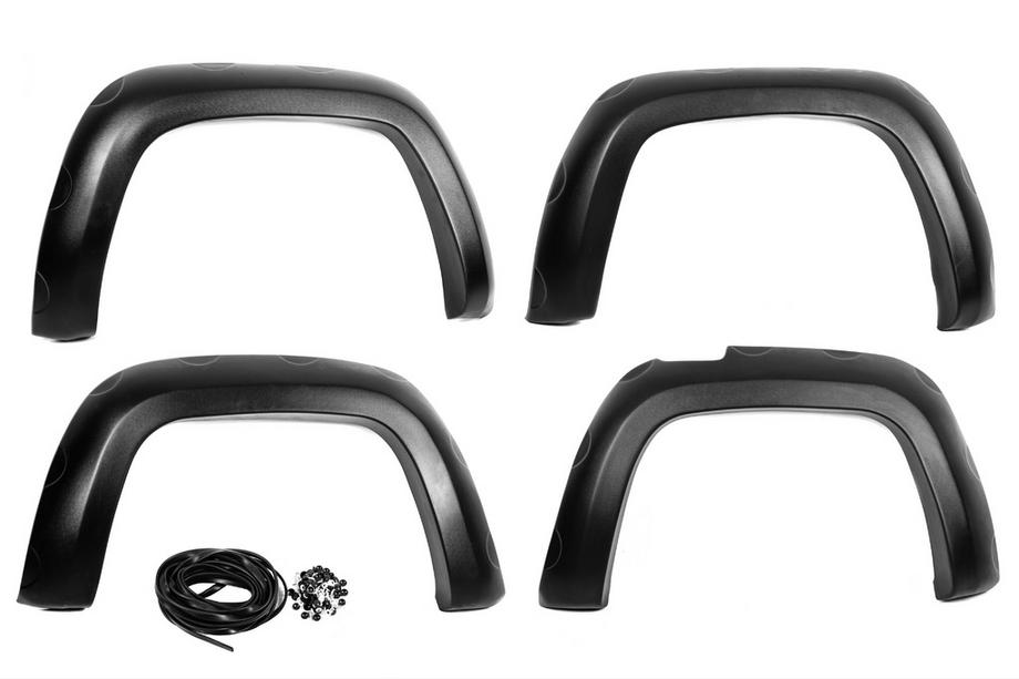 Volkswagen Amarok 2010–2022 EuroCap wielkastverbreders (ABS, zwart) Image