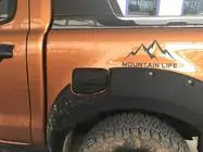 Ford Ranger 2011–2022 Wielkastverbreders (boutmontage) foto 8