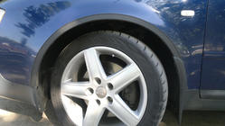 Audi A6 C5 1997–2001 Wielkastverbreders (set van 4, zwart) foto 2