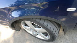 Audi A6 C5 1997–2001 Wielkastverbreders (set van 4, zwart) foto 3