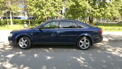 Audi A6 C5 2001–2004 Wielkastverbreders (set van 4, zwart) foto 2