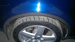 Audi A6 C5 2001–2004 Wielkastverbreders (set van 4, zwart) foto 3