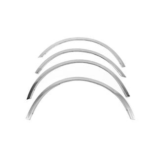 RVS wielkastlijsten (set van 4 stuks)