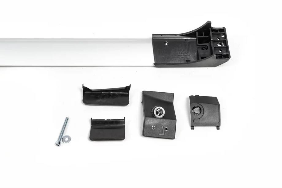 Nissan Qashqai 2010–2014 Dwarsdragers voor dakrails zonder sleutel Flybar V1 (2 stuks) Foto 6