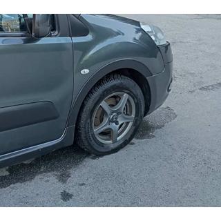 Wielkastverbreders (set van 4, zwart) Citroen Berlingo 2008–2018 foto 4