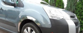 Citroen Berlingo 2008–2018 RVS wielkastlijsten (set van 4 stuks) XTR, 2 zijportieren, roestvrij staal foto 9