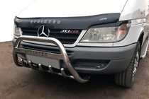 Mercedes Sprinter W901/902/903/904/905 1995–2006 Bullbar WT004 (RVS) foto 4