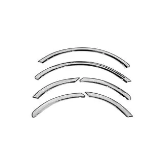 RVS wielkastlijsten (set van 4 stuks) Fiat Doblo I 2005–2010 foto 2