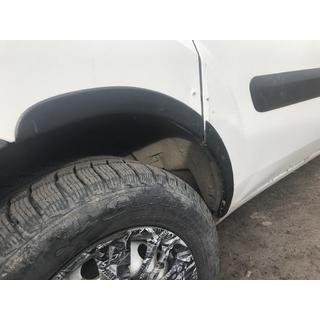 Wielkastverbreders (set van 4, zwart) Fiat Doblo I 2005–2010 foto 3