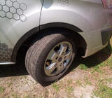 Ford Custom 2013–2022 Wielkastverbreders (6 stuks, zwart) foto 1