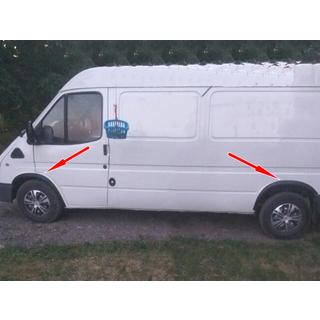 Wielkastverbreders (set van 4, zwart) Ford Transit 1991–2000 foto 1