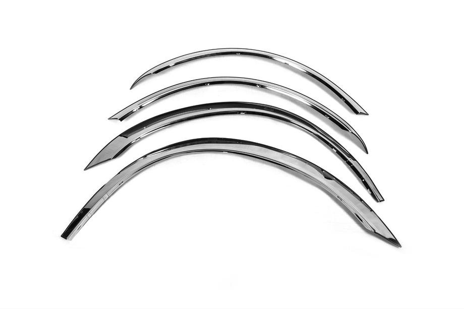 Ford Transit 2000–2014 Wielkastlijsten (2006-2014, korte wielbasis, 4 stuks, RVS) Image