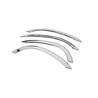 RVS wielkastlijsten (set van 4 stuks) Hyundai Santa Fe 1 2000–2006 foto 3