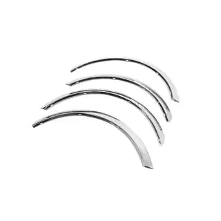 RVS wielkastlijsten (set van 4 stuks) Hyundai Getz 2002– foto 3