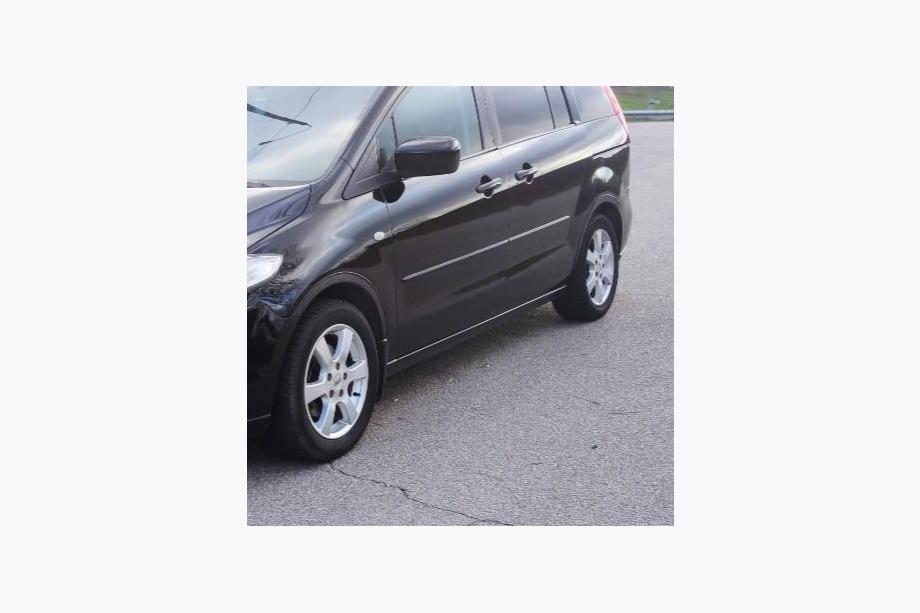 Mazda 5 2005–2009 Wielkastverbreders (set van 4, zwart) 2005-2008, ABS-kunststof Foto 3