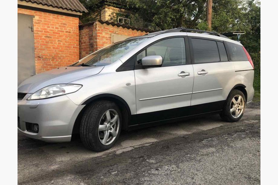 Mazda 5 2005–2009 Wielkastverbreders (set van 4, zwart) 2005-2008, ABS-kunststof Foto 1