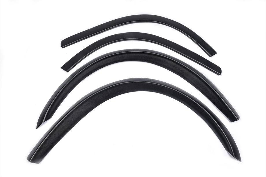 Mercedes Vito W638 1996–2003 Wielkastverbreders (set van 4, zwart) ABS-kunststof Foto 7