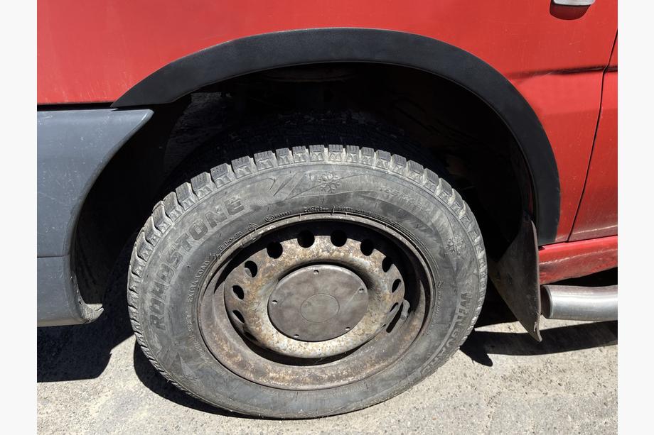 Mercedes Vito W638 1996–2003 Wielkastverbreders (set van 4, zwart) ABS-kunststof Foto 4