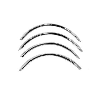 RVS wielkastlijsten (set van 4 stuks) Mercedes A-klasse W168 1997–2004 foto 2