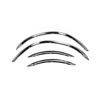 RVS wielkastlijsten (set van 4 stuks) Mercedes C-Klasse W203 2000–2007 foto 2