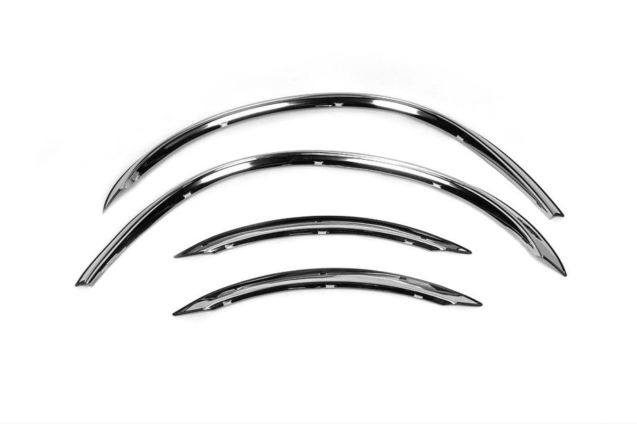 Mercedes C-Klasse W203 2000–2007 RVS wielkastlijsten (set van 4 stuks) Foto 2