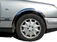 Mercedes E-class W210 1995–2002 RVS wielkastlijsten (set van 4 stuks) foto 2