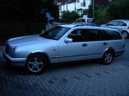 Mercedes E-class W210 1995–2002 RVS wielkastlijsten (set van 4 stuks) foto 4