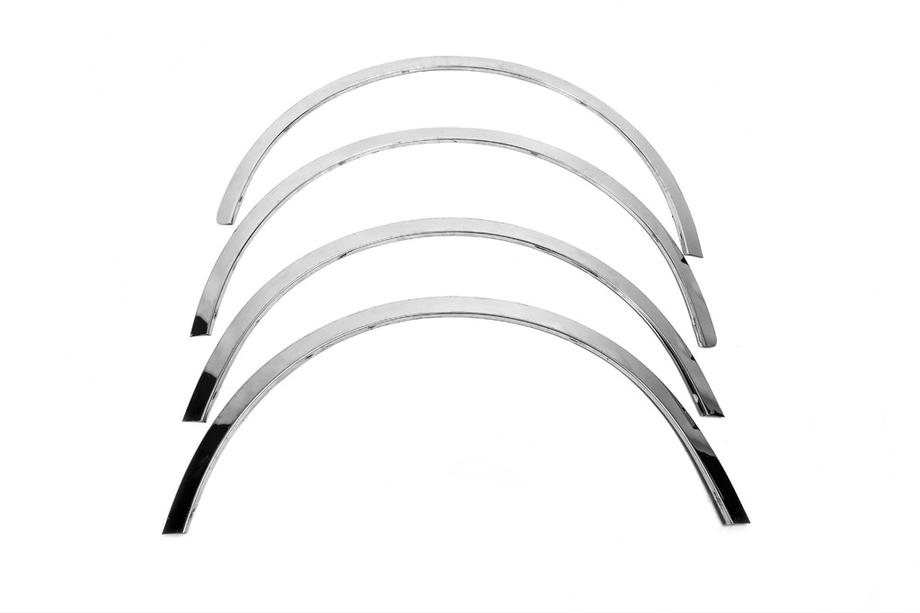 Mercedes E-klasse W212 2009–2016 RVS wielkastlijsten (set van 4 stuks) Foto 2