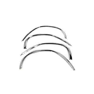 RVS wielkastlijsten (set van 4 stuks) Mercedes W111 1959–1971 foto 1
