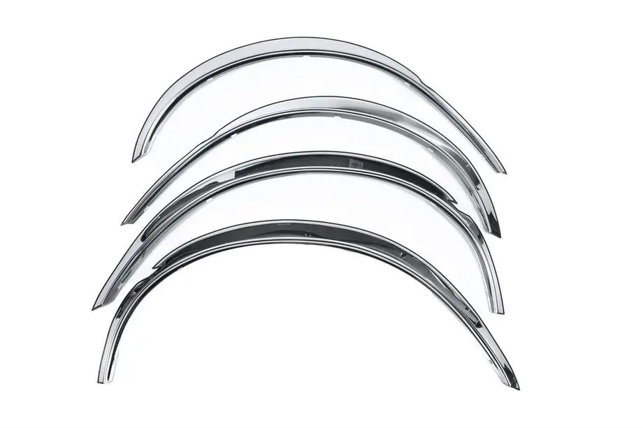 Mercedes W116 1972–1980 RVS wielkastlijsten (set van 4 stuks) Foto 4