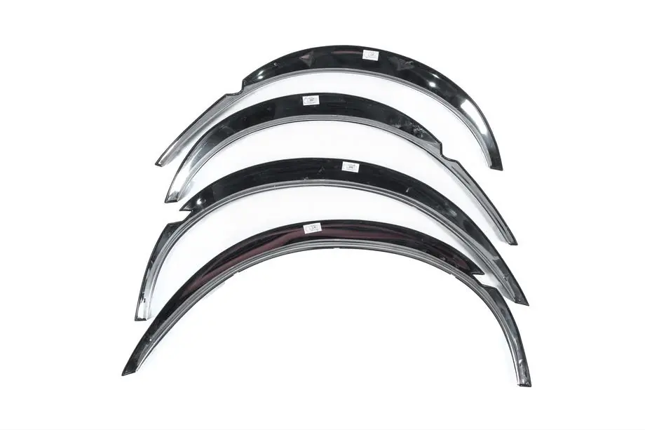 Mercedes W116 1972–1980 RVS wielkastlijsten (set van 4 stuks) Foto 5