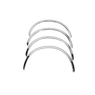 RVS wielkastlijsten (set van 4 stuks) Nissan Micra K12 2003–2010 foto 3