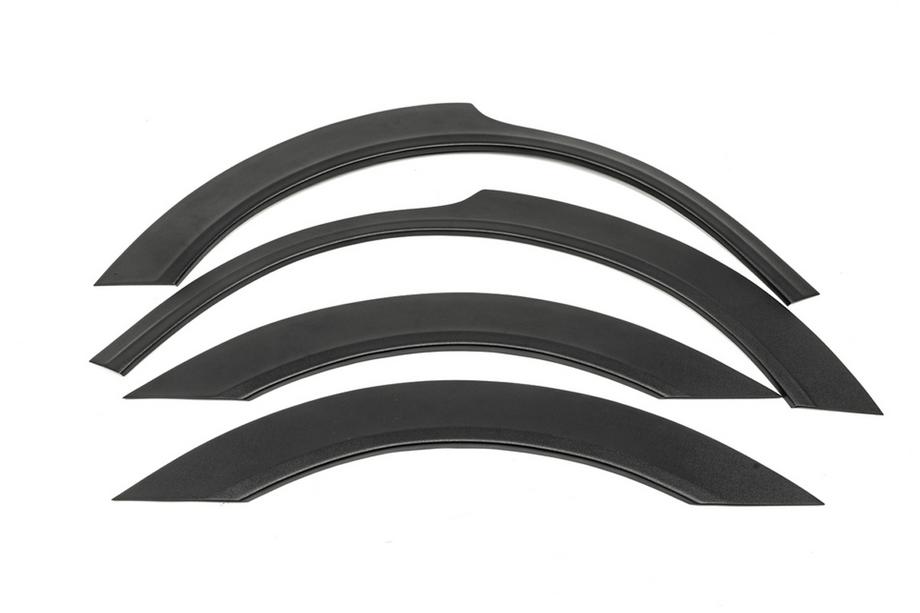 Nissan NV400 2010–2024 Wielkastverbreders (set van 4, zwart, ABS) Foto 2