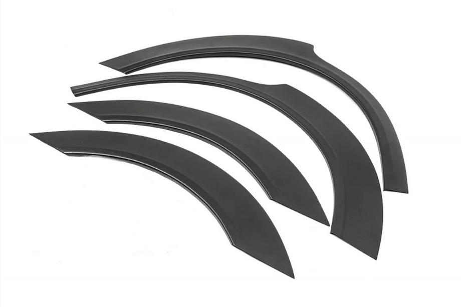 Nissan NV400 2010–2024 Wielkastverbreders (set van 4, zwart, ABS) Foto 6