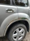 Nissan X-trail T30 2002–2007 RVS wielkastlijsten (set van 4 stuks) foto 2